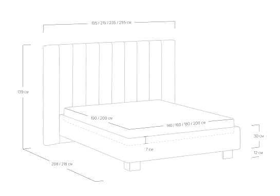 Кровать Barbara